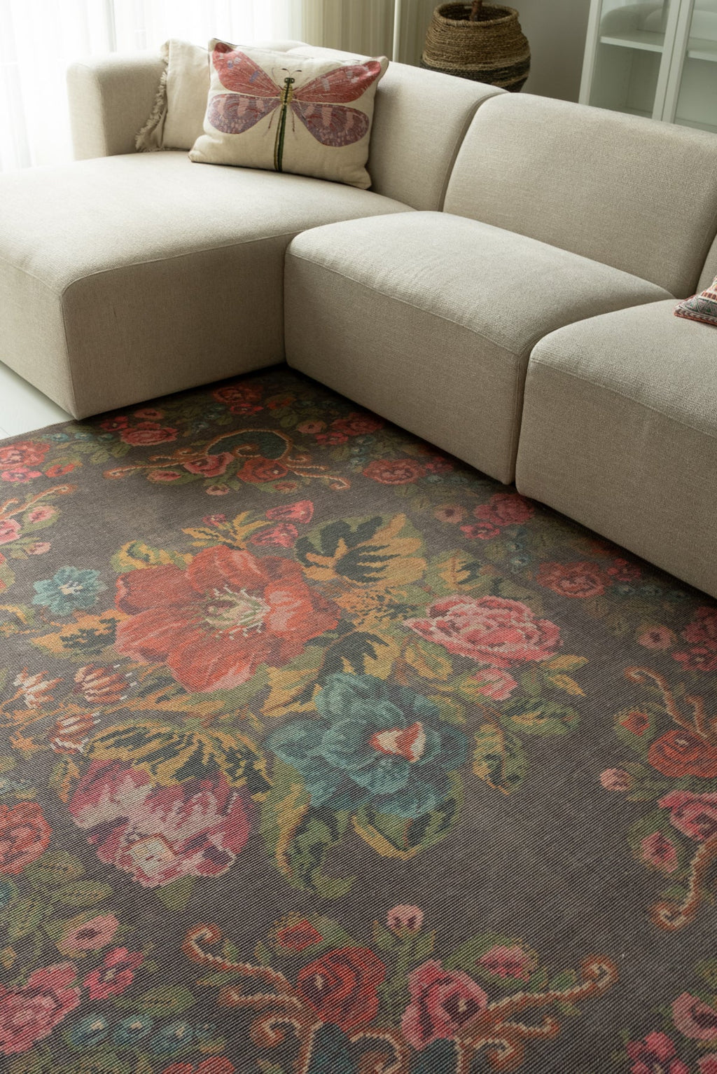 Alfombra vintage Fidan Lomé
