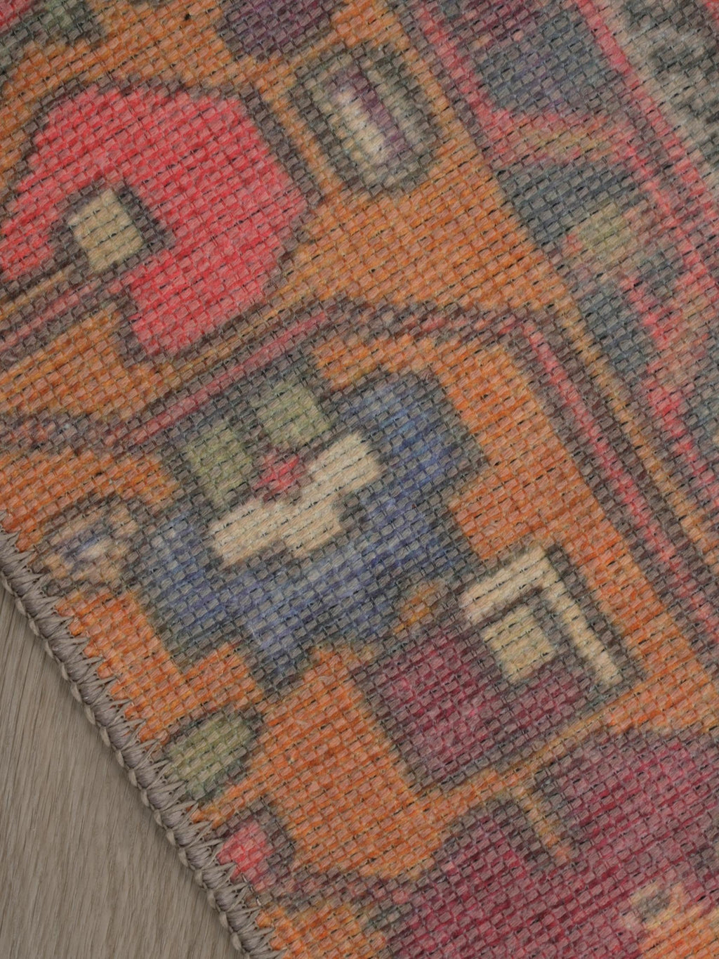 Alfombra vintage Hana Lomé