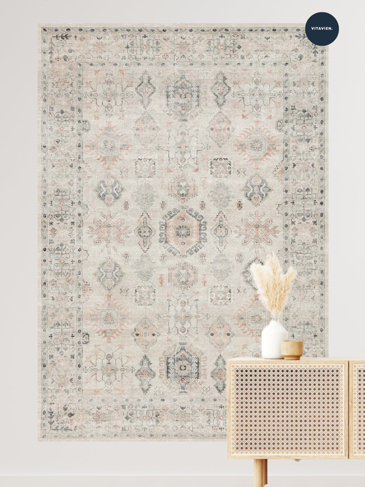 Alfombra vintage Medine Vera