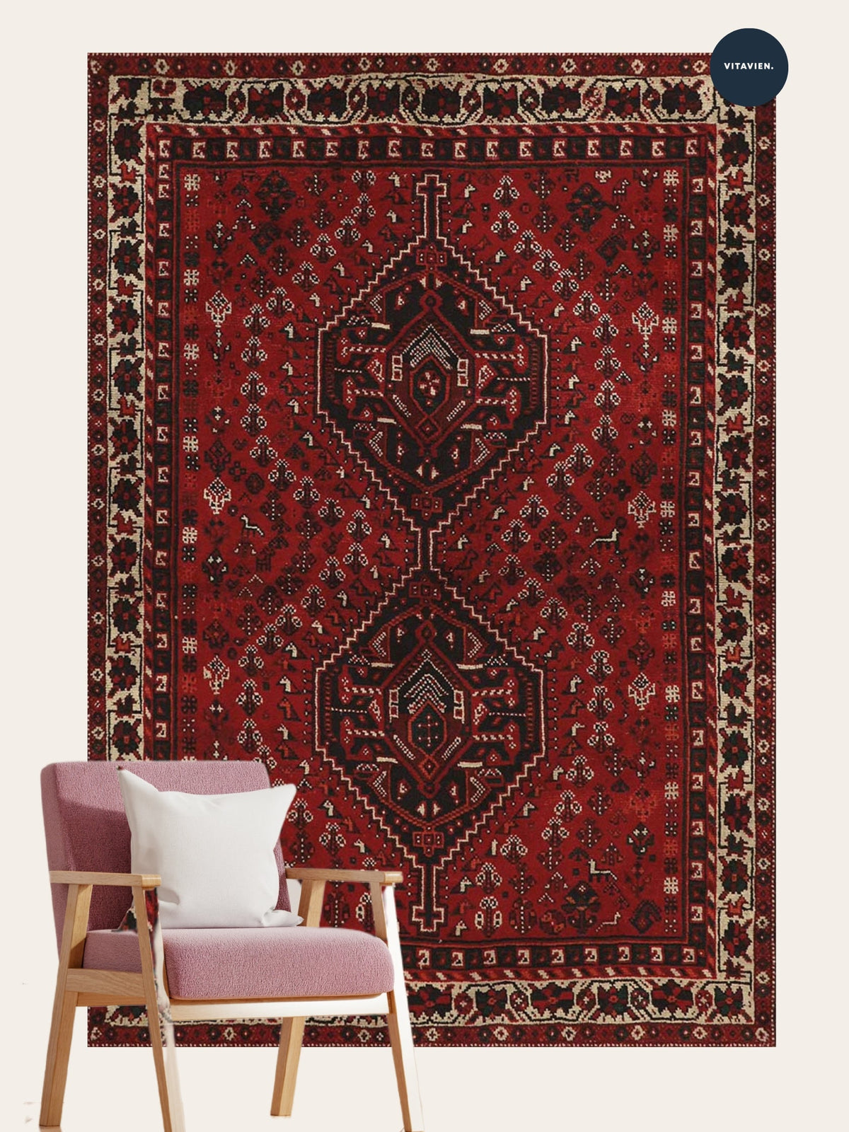 Alfombra vintage Nomade Vera