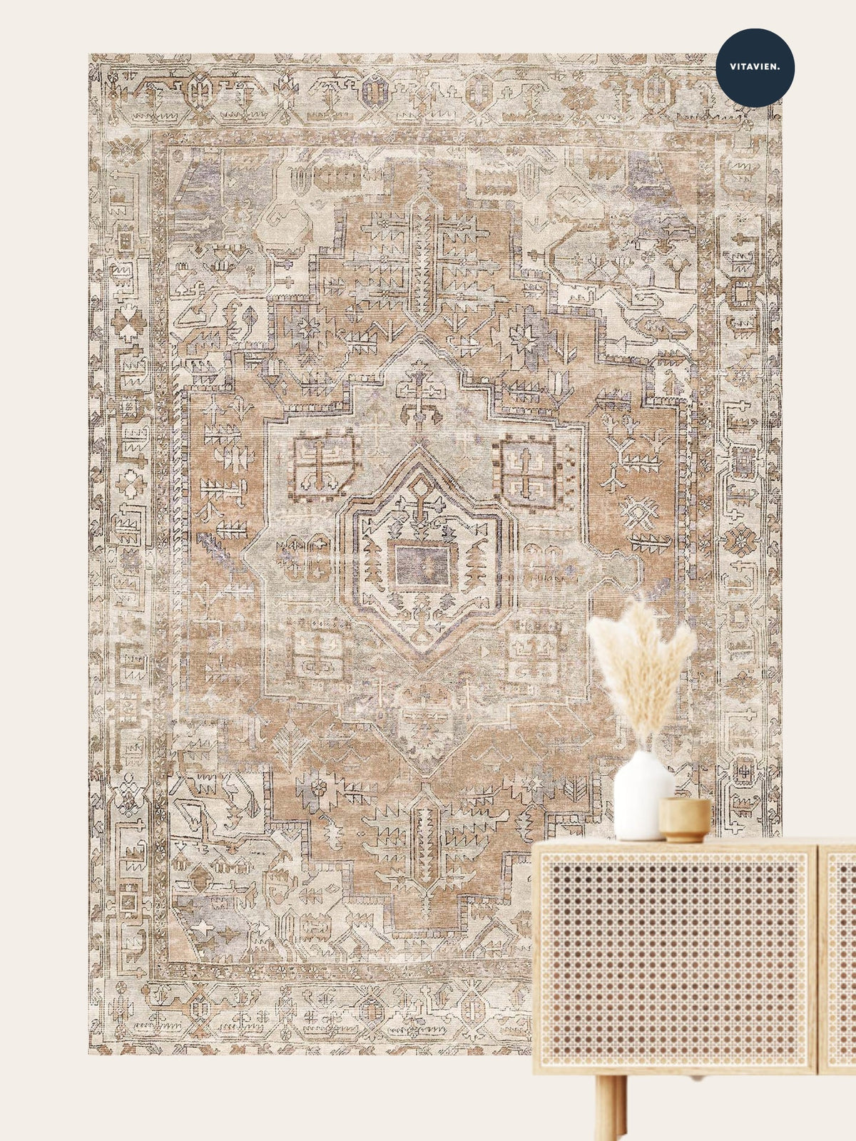 Alfombra vintage Mila Vera
