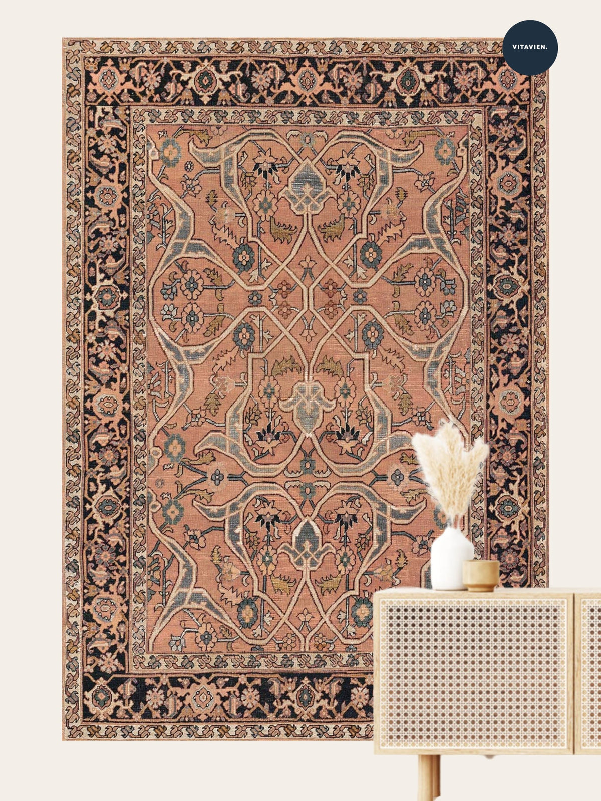 Alfombra vintage Hafize Vera