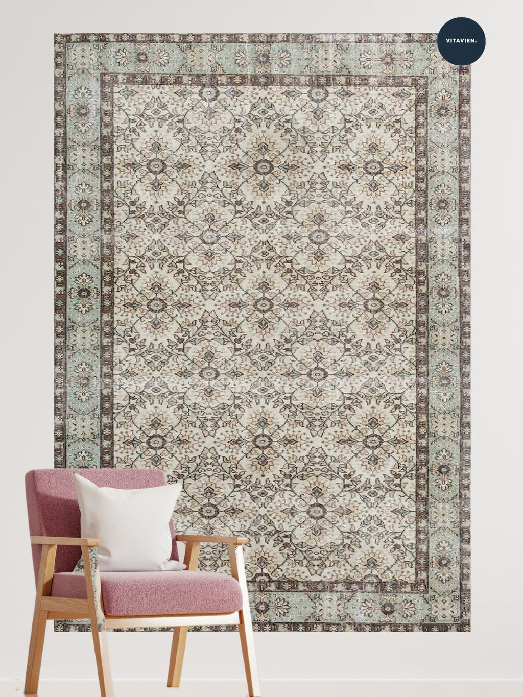 Alfombra vintage Lebibe Vera