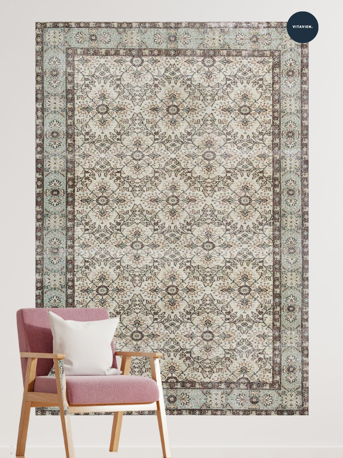 Alfombra vintage Lebibe Vera