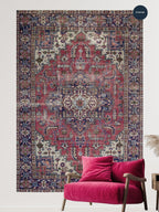 Alfombra vintage Rengin Vera