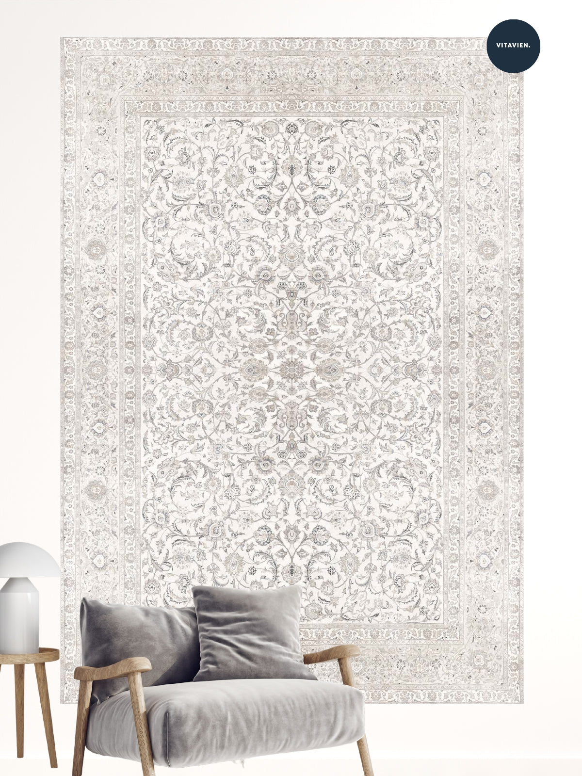 Alfombra vintage Cemila Vera