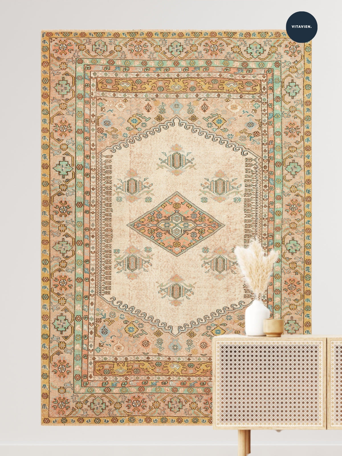 Alfombra vintage Elif Vera