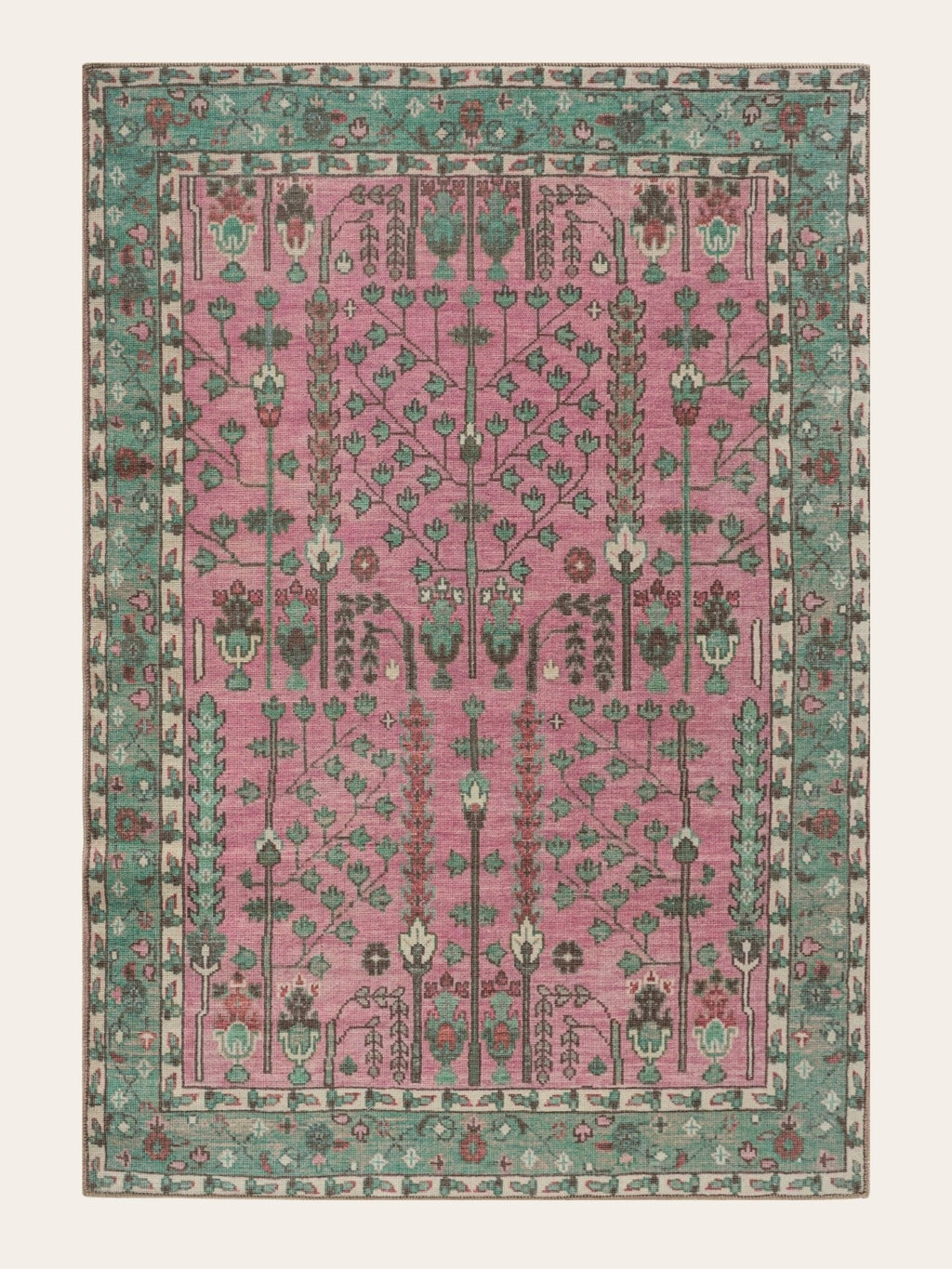 Alfombra vintage Adile Lomé