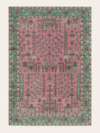 Alfombra vintage Adile Lomé