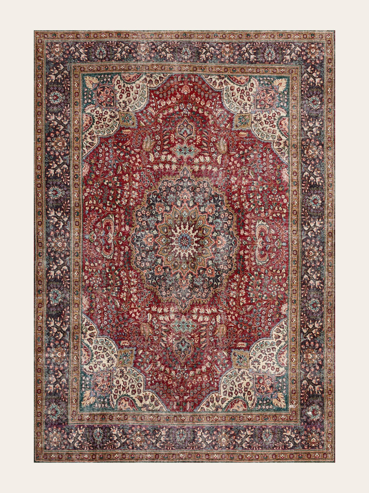 Alfombra vintage Halime Vera
