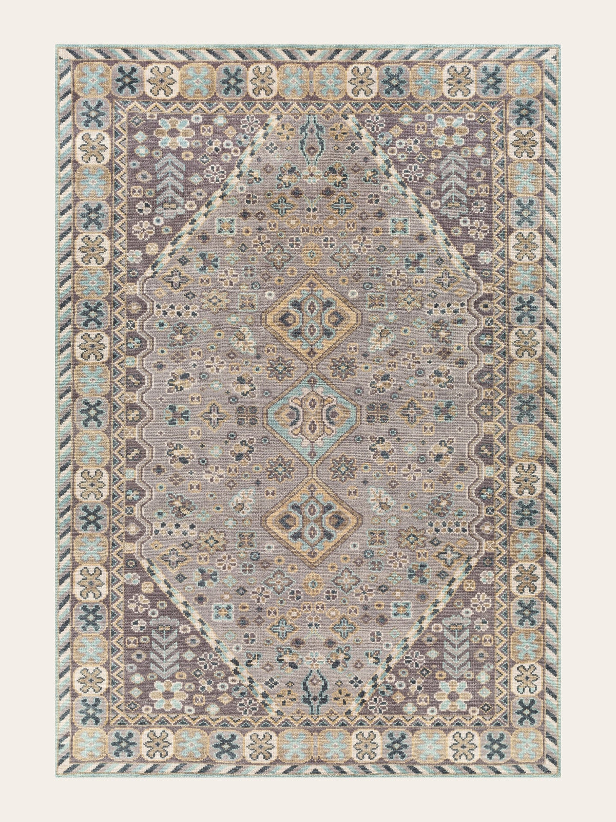 Alfombra vintage Hanzade Lomé