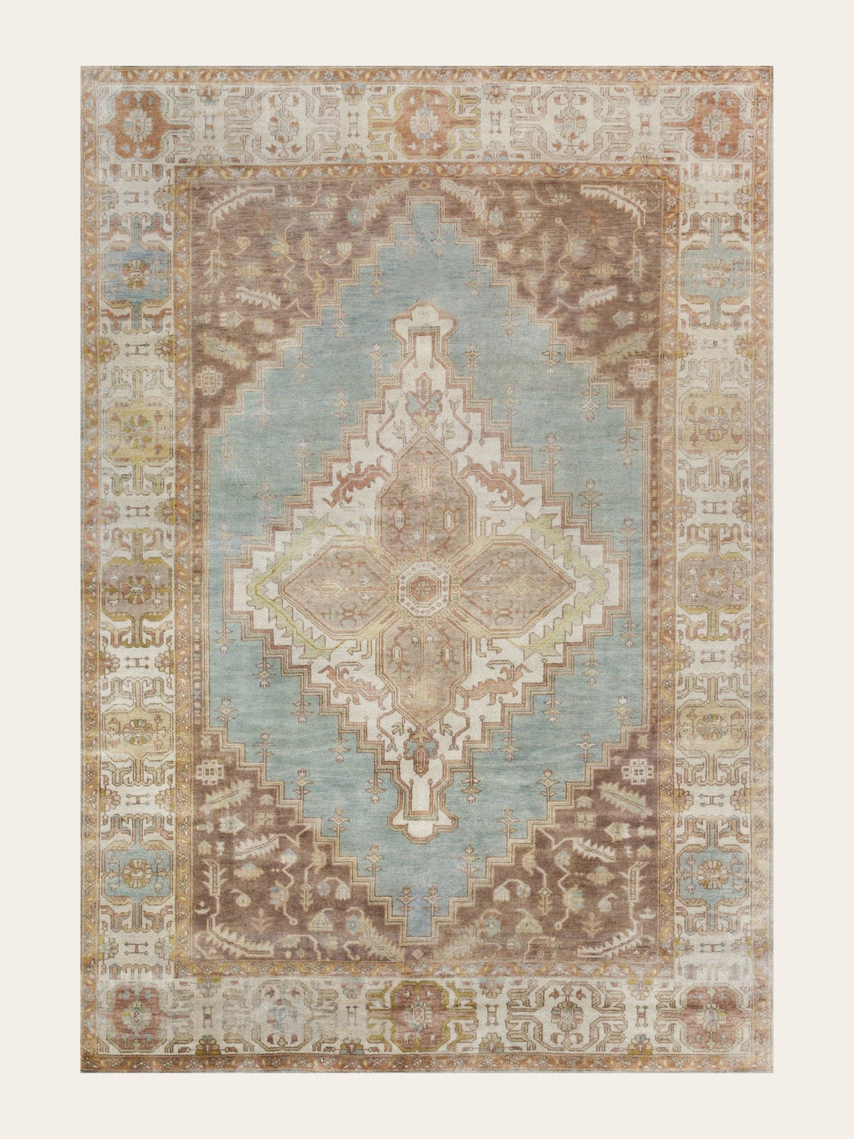 Alfombra vintage Simay Lomé