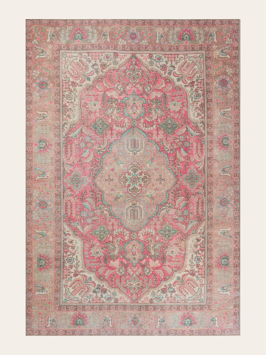 Alfombra vintage Vildan Lomé