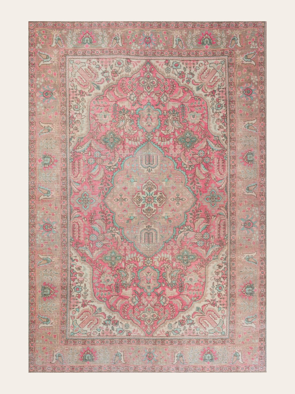 Alfombra vintage Vildan Lomé